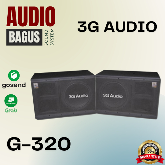 3G AUDIO G-320 10" inch (4 Twiter) (Harga per Pair = 2 pcs)