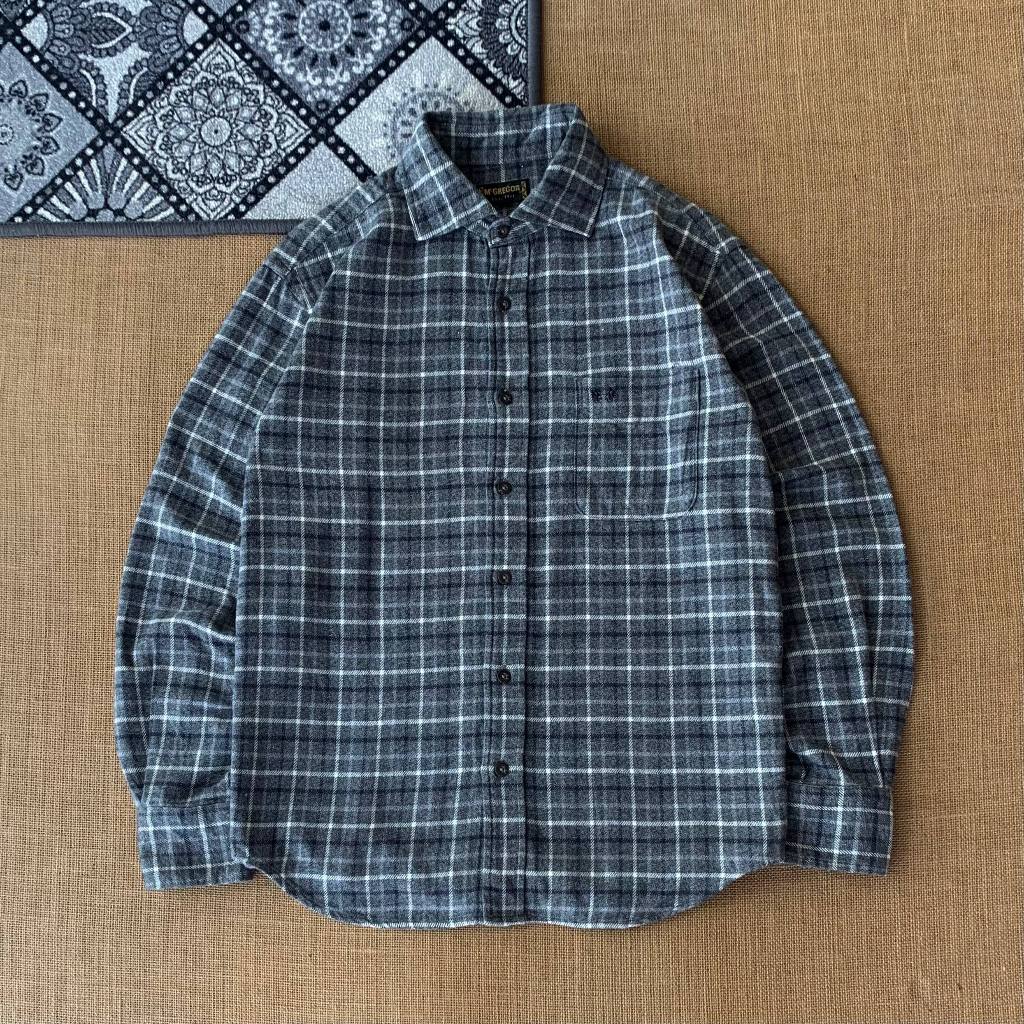 kemeja Flanel McGregor size M (seperti baru) 100% original 181125P