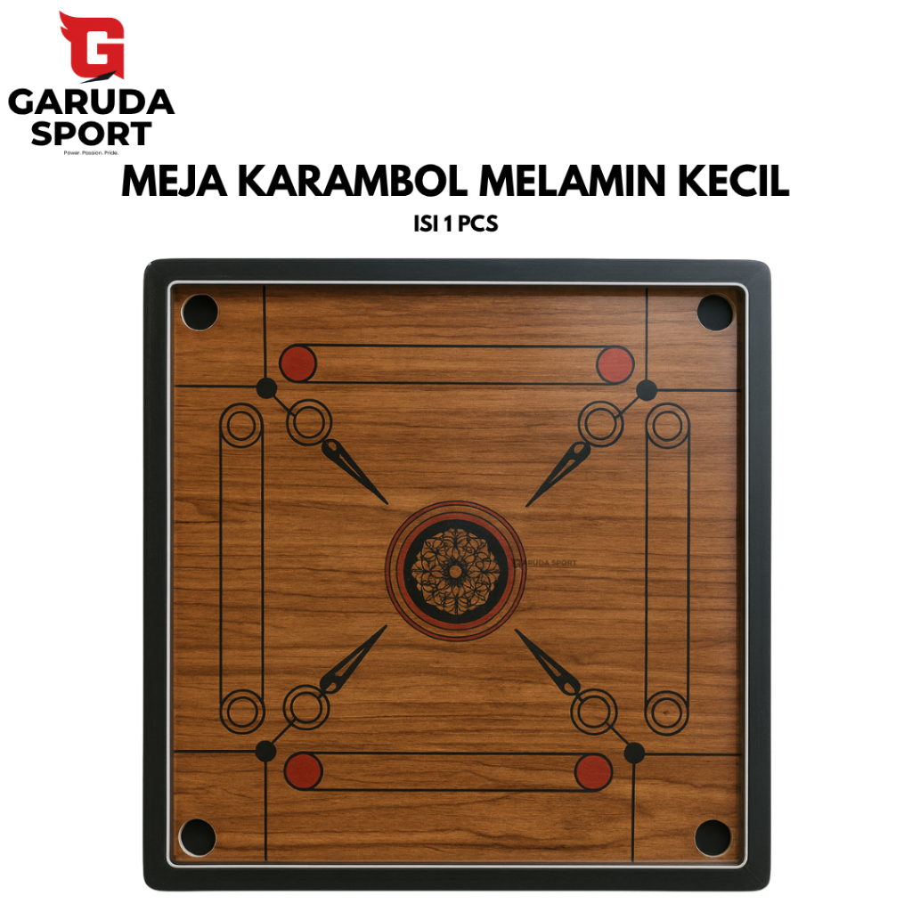 Meja Karambol Melamin Kecil (60 x 60 cm) / Meja Karambol