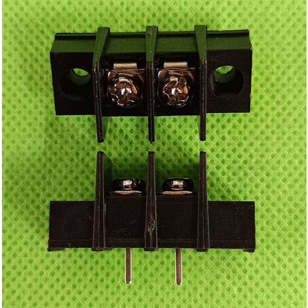 Terminal Block KF25CM 2pin /  3pin / 4pin / 5pin 7,62mm (Hitam) with ear