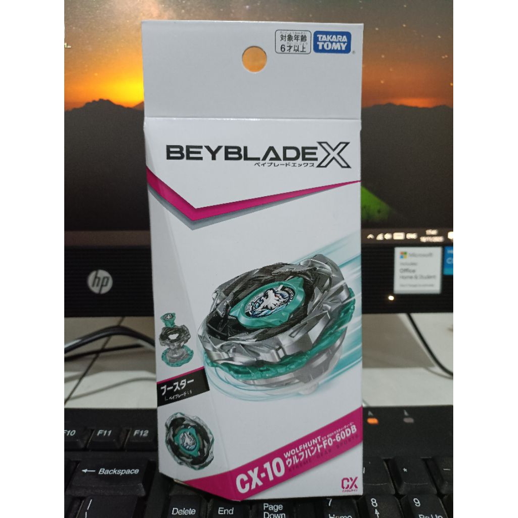 Beyblade CX-10 WolfHunt F0-60DB Wolf Hunt TakaraTomy