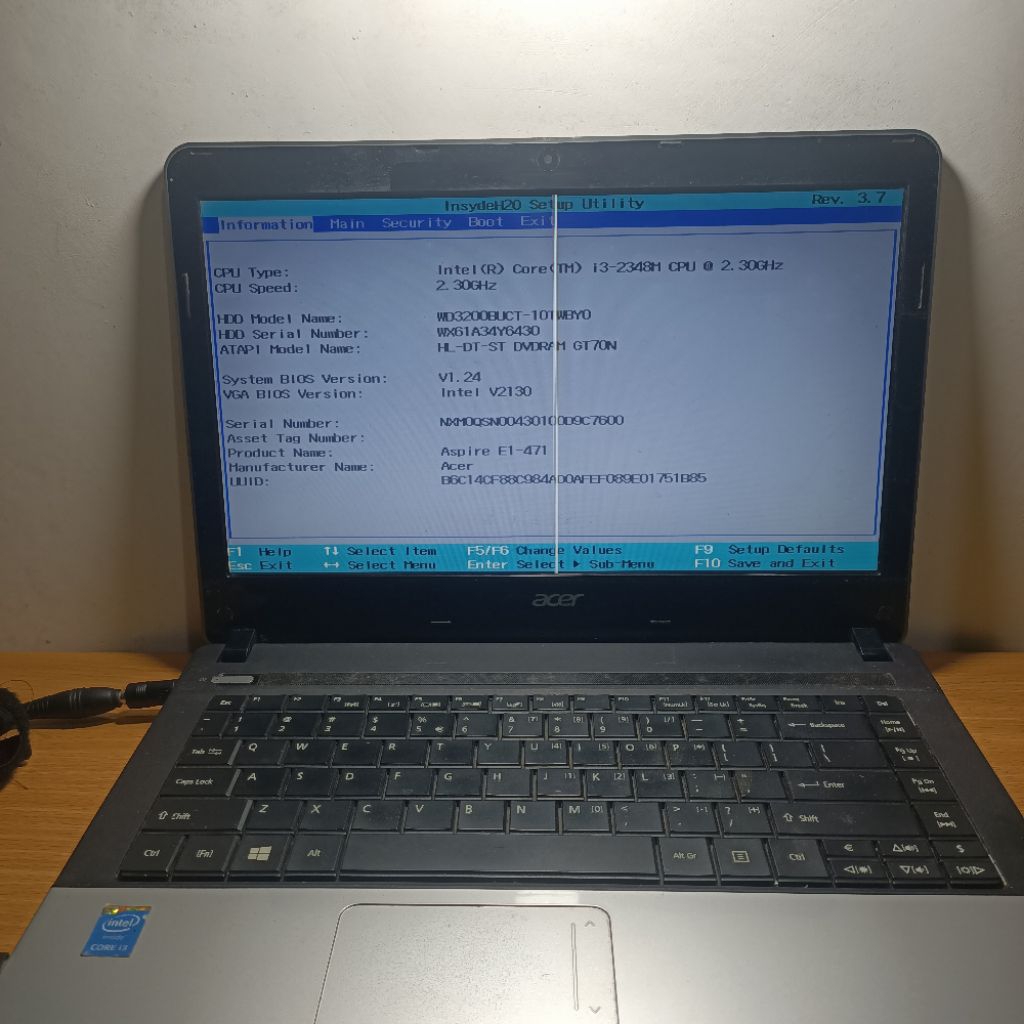 Motherboard Mobo Mesin Normal Laptop Acer Aspire E1-471 E1-431 E1-421