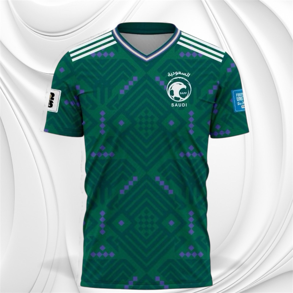 jersey saudi arabia home piala dunia 2026