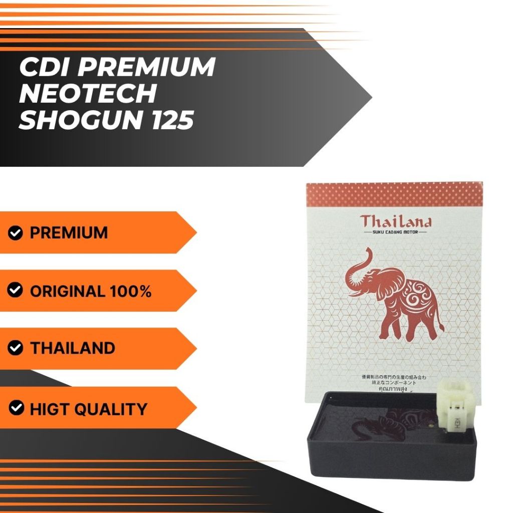 THAILAND CDI GL PRO NEOTECH NEOTECK SHOGUN 125 PREMIUM