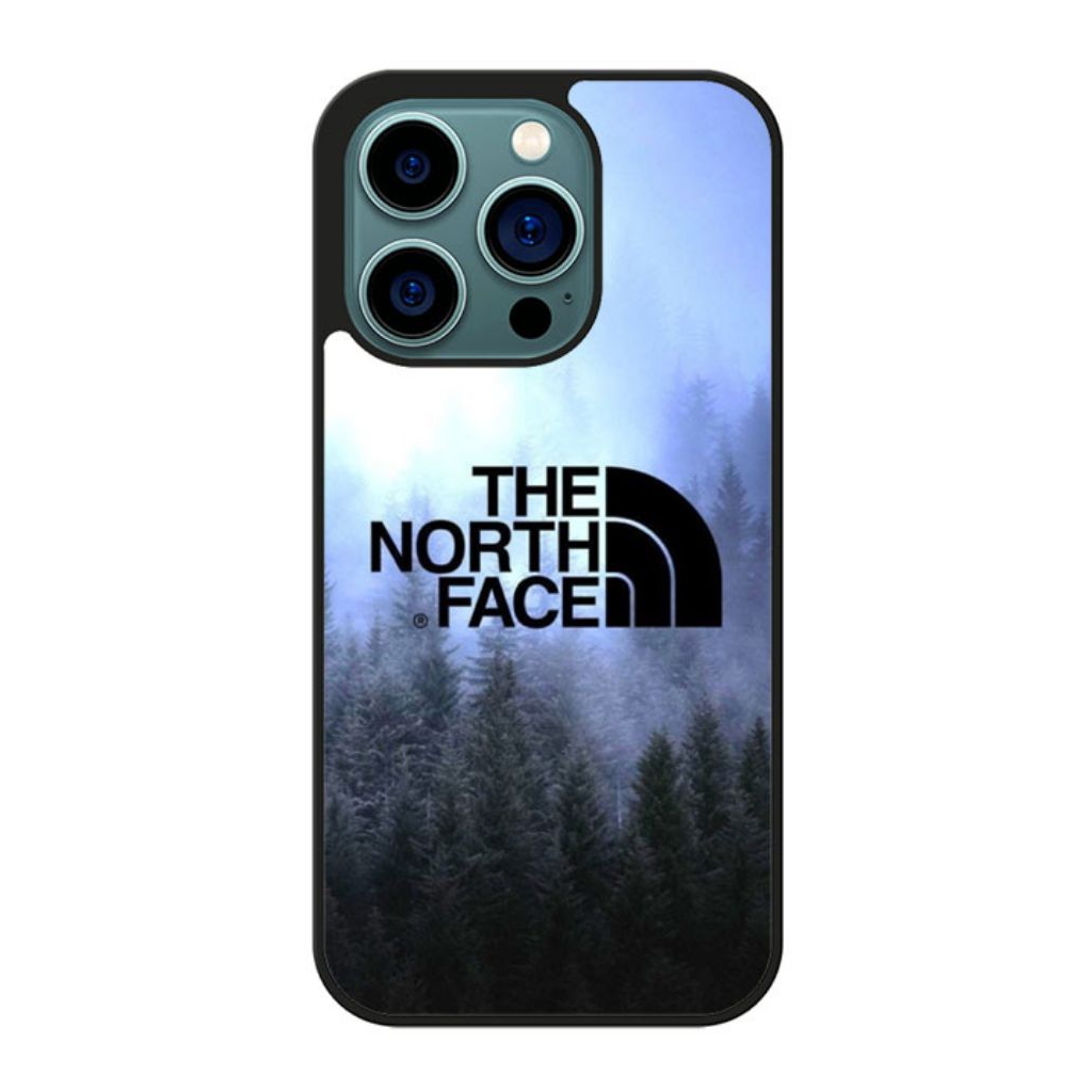 Case Casing TPU iPhone 17 16 15 14 13 12 11 XR XS Mini Plus Pro Max Air North Face Hybrid Case Rubbe