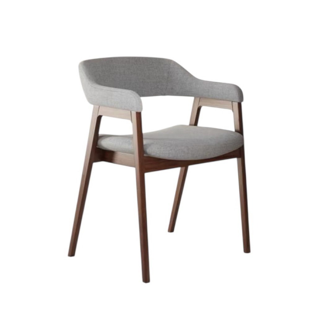 kursi cafe kayu jati / kursi makan kayu jok kulit / kursi tamu kayu jati kursi rapat kayu jati