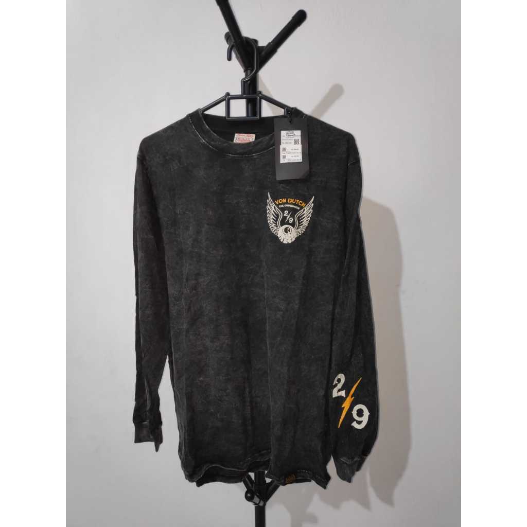 Von Dutch Longsleeve 1144 Original | Kaos Unisex Lengan Panjang Original Branded Mall