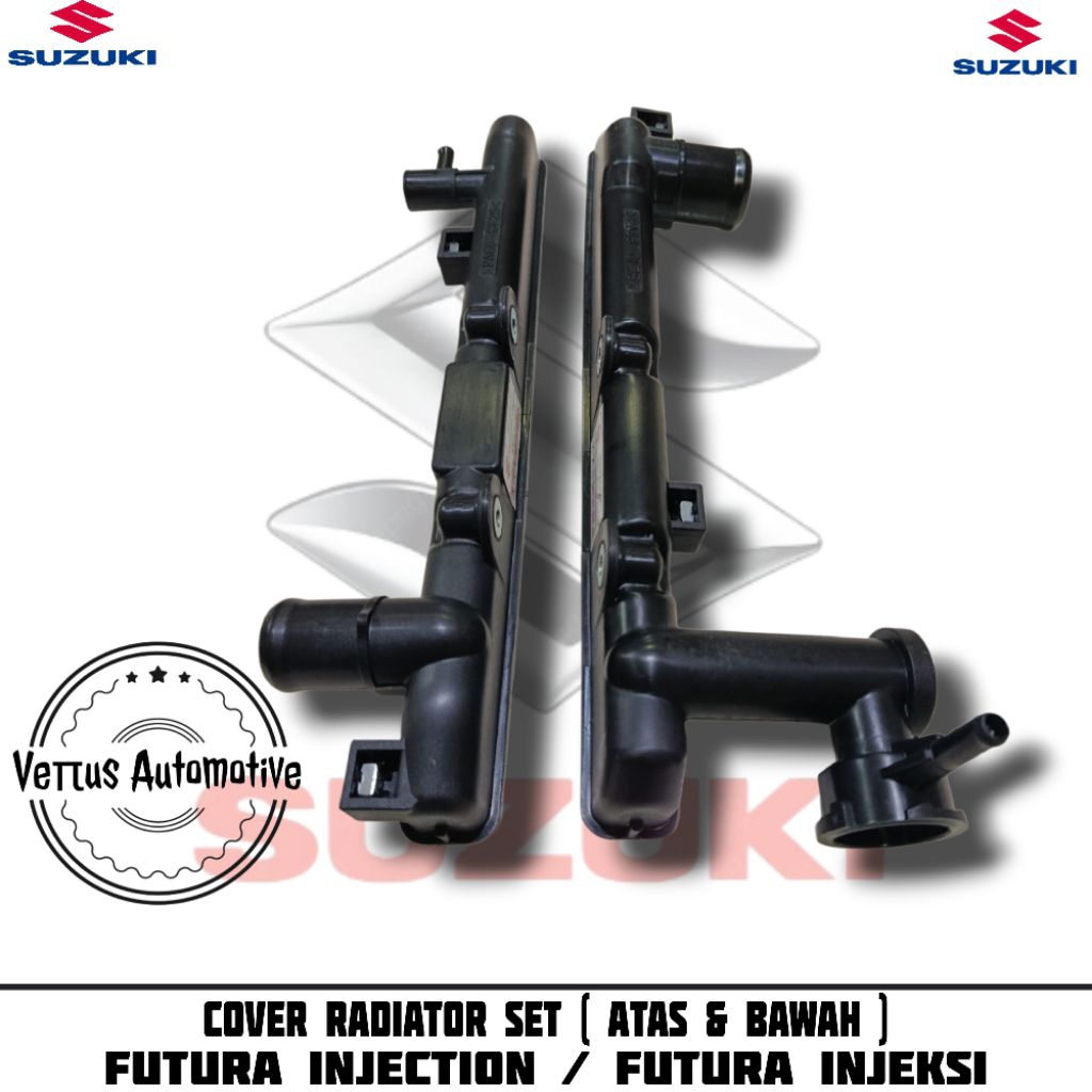 Cover Radiator futura Injection Atas & Bawah - Cover Radiator Futura injeksi 1set ( Atas & Bawah ) O