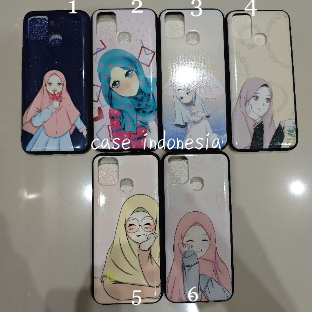 Soft Case Silikon Fuze Gambar Infinix S5 X652 Infinix S5 Lite Motif Hijab