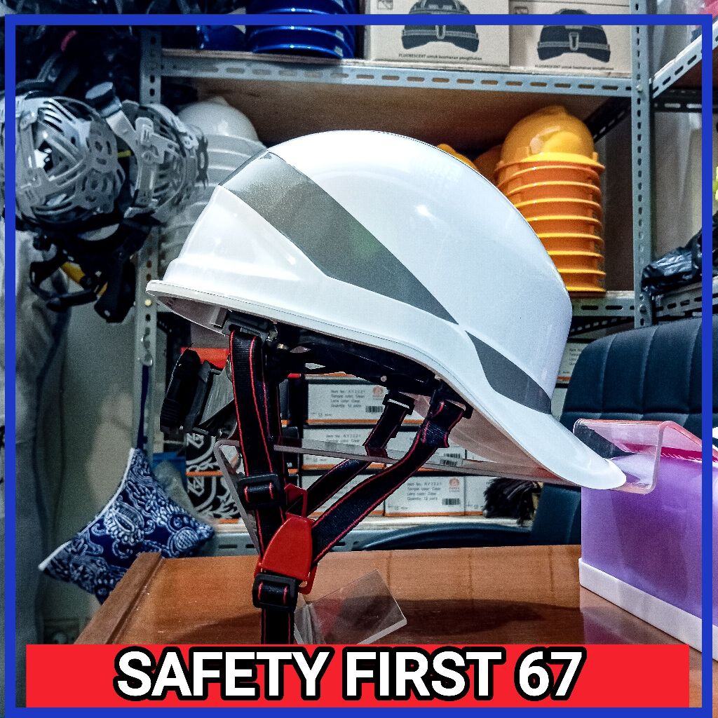 Helm MSA base ball pp - helm safety msa model topi murah