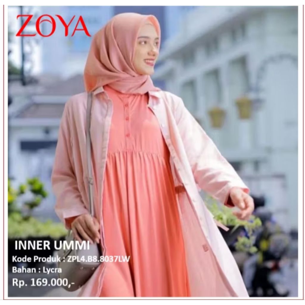 Zoya Gamis Inner Ummi