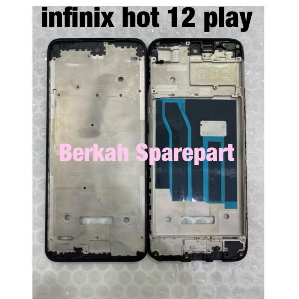 frame dudukan lcd infinix hot 12 play