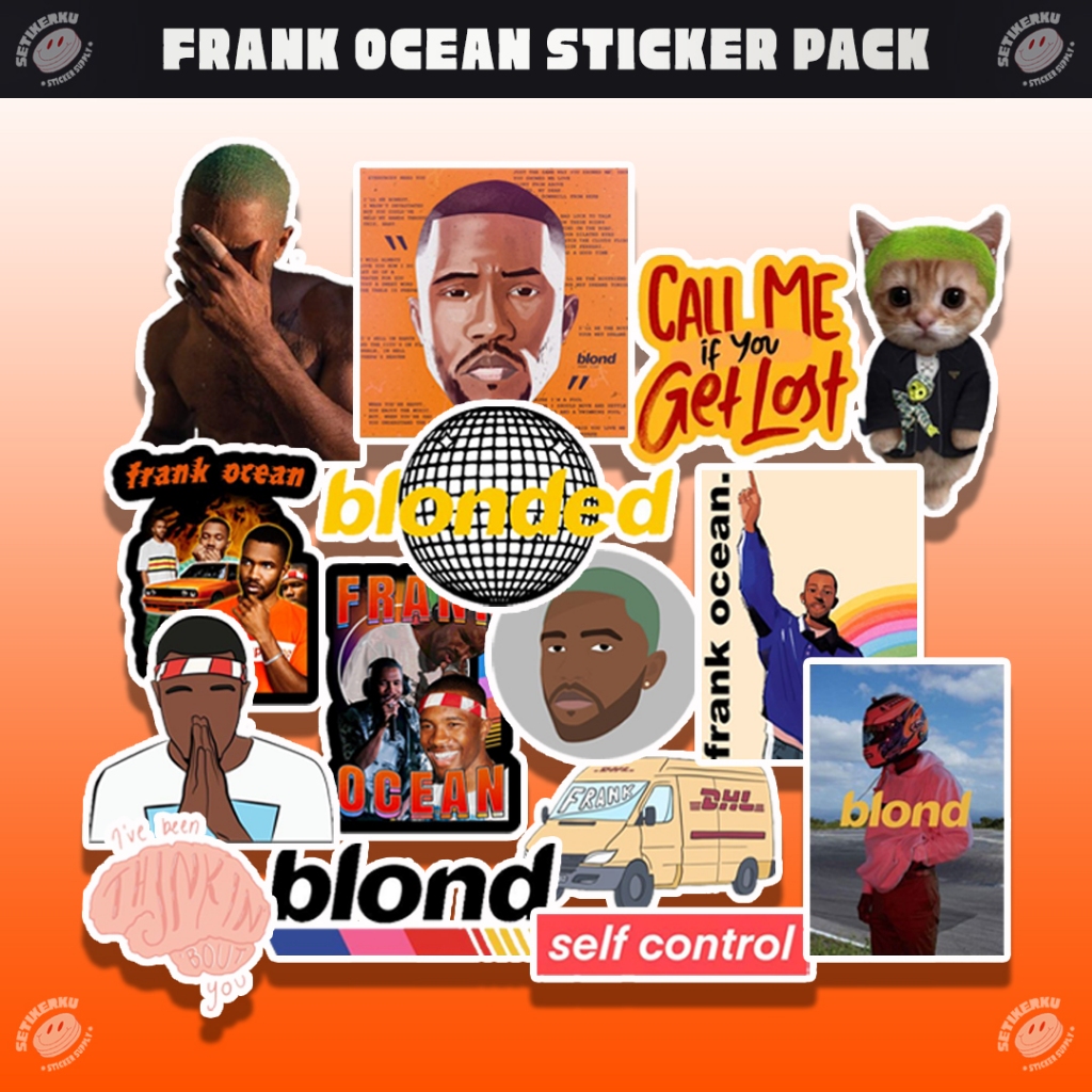 15pcs FRANK OCEAN Sticker Pack | stiker frank ocean aesthetic vinyl