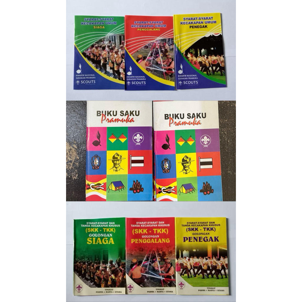 [INSTAN] BUKU PRAMUKA SKU | SAKU | SKK-TKK SIAGA-PENGGALANG-PENEGAK KECIL