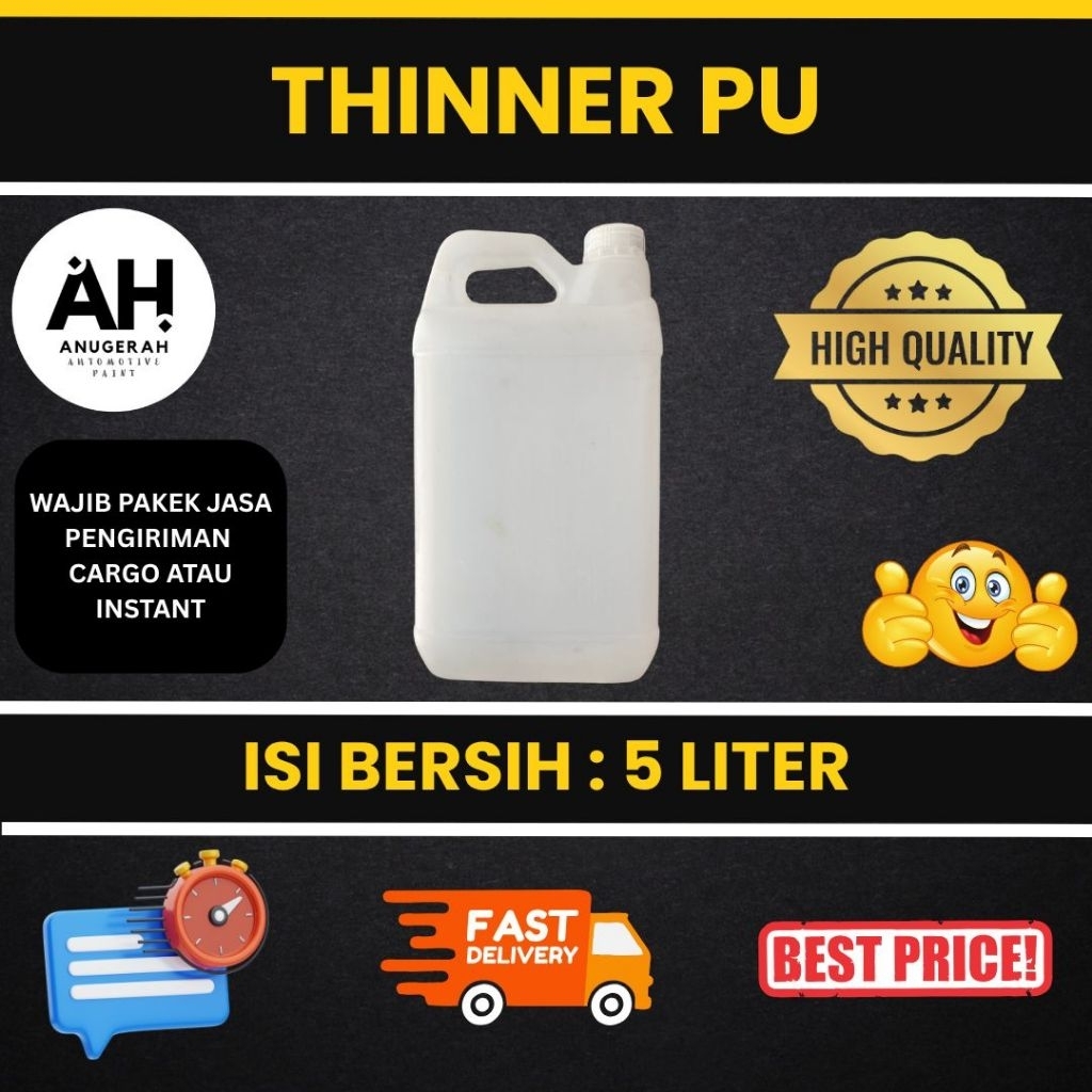 Thinner PU Kemasan Jiregan (5 LITER)