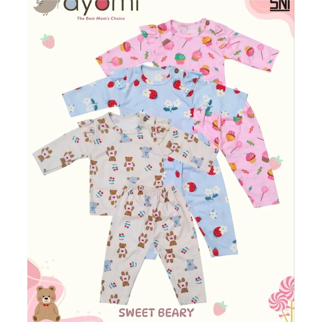 Ayomi setelan panjang