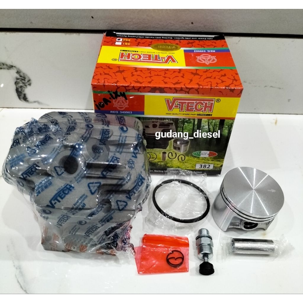 Cylinder Block/Blok Chainsaw/Senso 382 Vtech