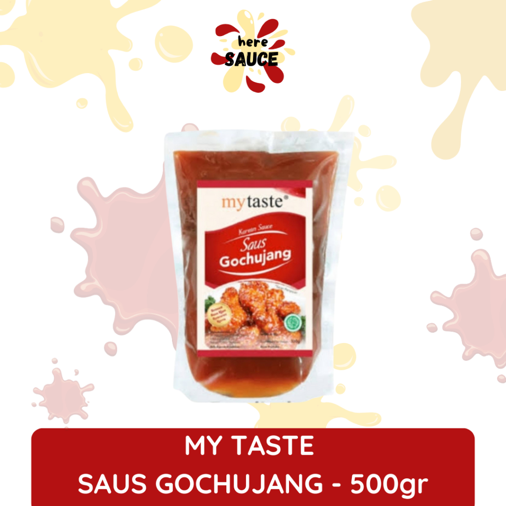 My Taste Saus Gochujang 500gr | Saus Gochujang Halal | Gochujang Halal | Saos Gochujang Halal