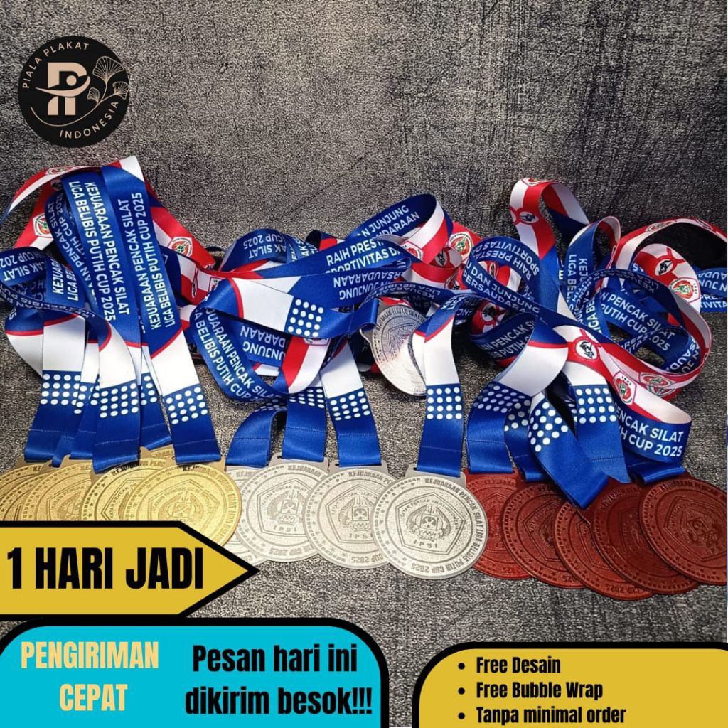 medali, medali logam custom, medali kuningan, medali wisuda, jual medali kuningan, medali murah
