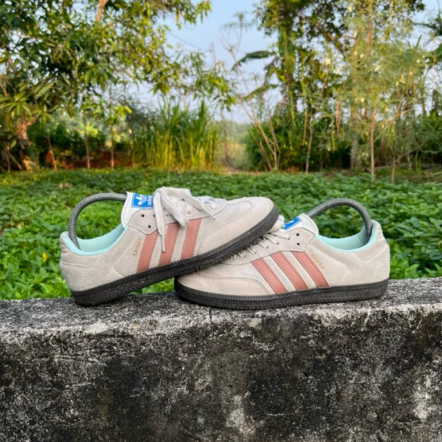 adidas samba og suede crystal white clay original authentic not munchen warszawa london