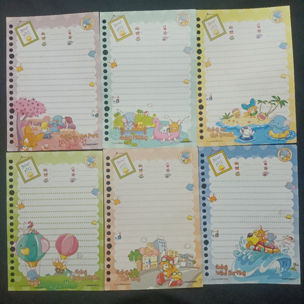 [Min Order 5] ECERAN Isi Binder Harvest Langka Loose Leaf A4 (harga perlembar)