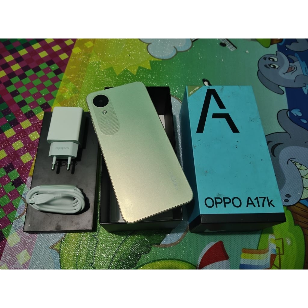 HP SECOND OPPO A17K RAM 3+4/64GB FULLSET