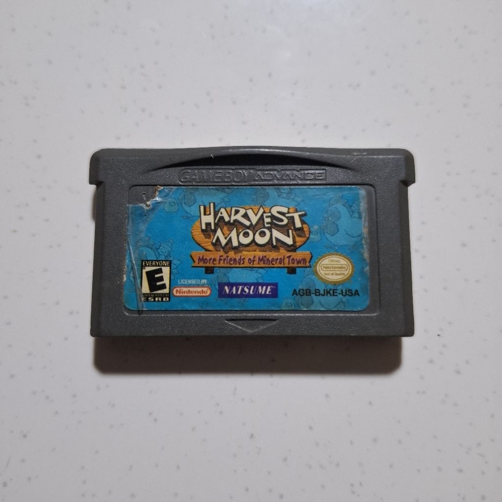 Kaset Gameboy Advance Harvest Moon Second USA Version