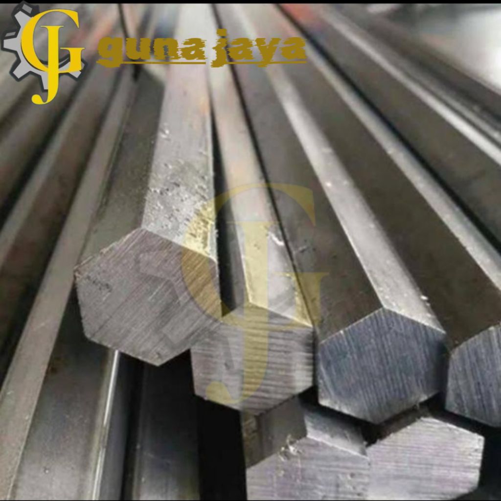as besi segi enam hexagonal 25 mm