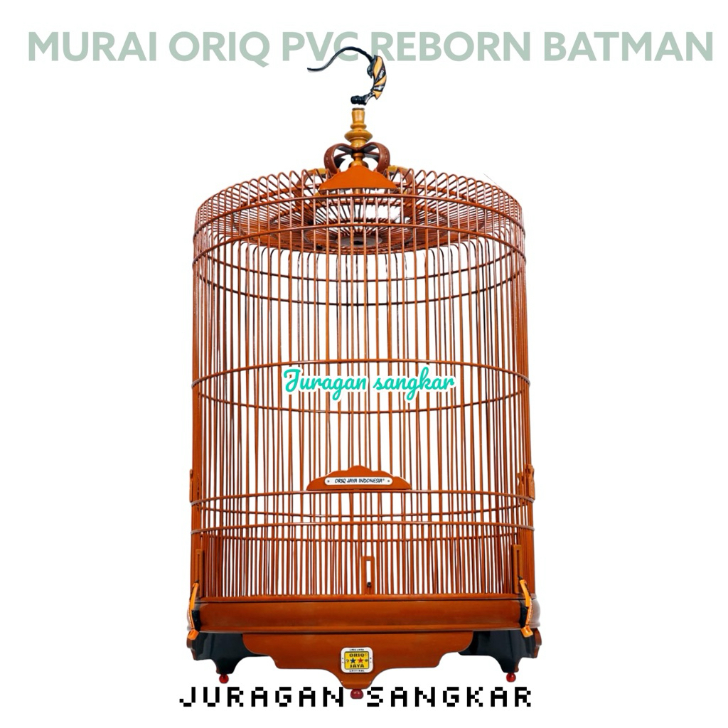 SANGKAR KANDANG MURAI ORIQ PVC REBORN BATMAN - BLACKDOFF