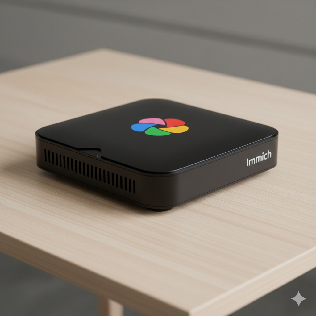 STB CasaOS Immich Alternatif Google Photos Gallery Cloud Pribadi RAM 4GB Storage 64GB