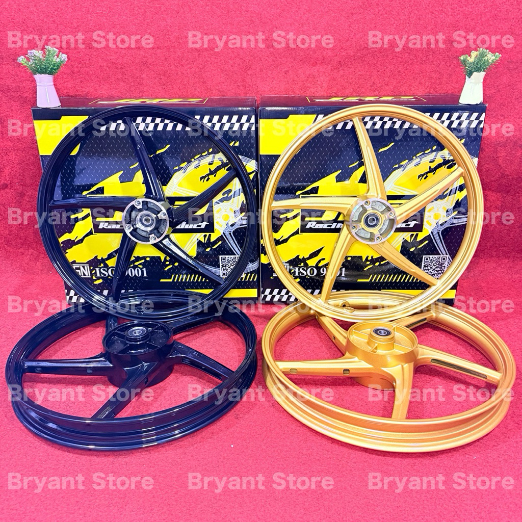 JRP RACING ORIGINAL VELG RAPIDO PALANG 5 140X17 160X17 SUPRA FIT SUPRA 110 125 X KHARISMA REVO SMASH