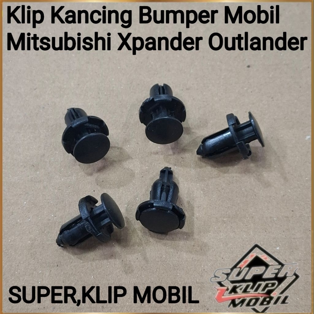 Klip Kancing Bumper Mobil Mitsubishi Xpander Outlander