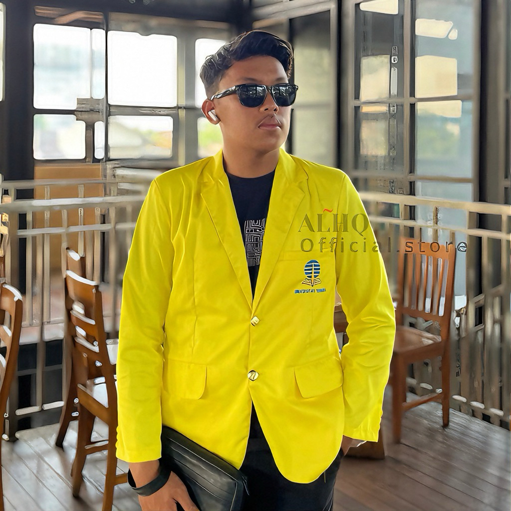 ready almamater UT/jas/jaket almamater model Terlengkap Bisa custom nama