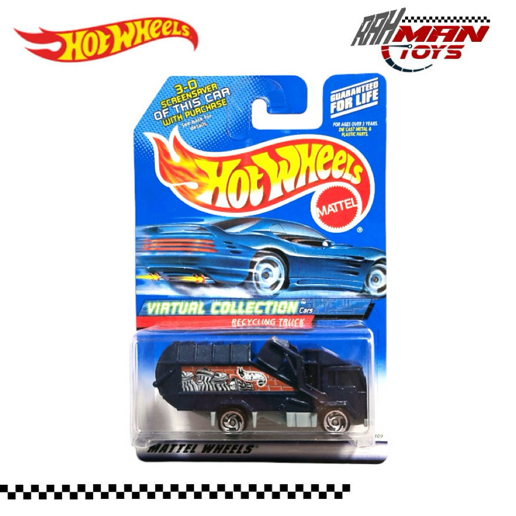Hot Wheels Recycling Truck Seri Virtual Collection 1999