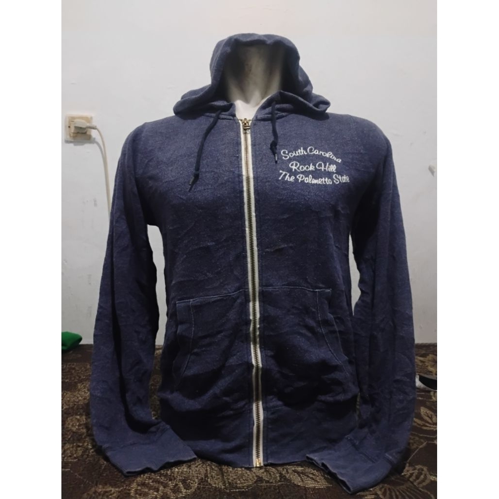 Hoodie Bikers Zipper Back Number