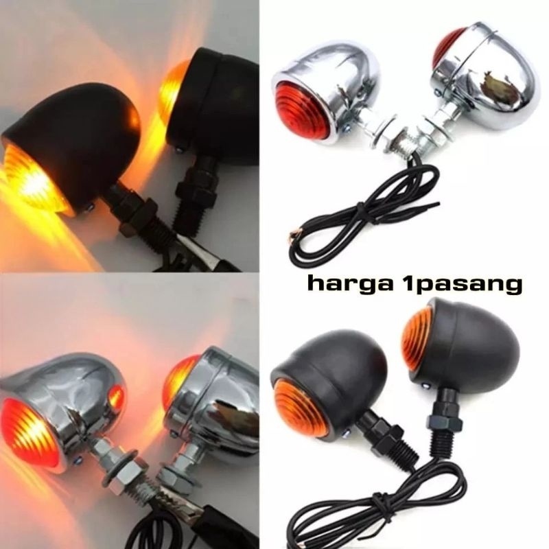 Sen Acipi Sen Japstyle Jeep Style Klasik CB100 Custom Universal semua motor