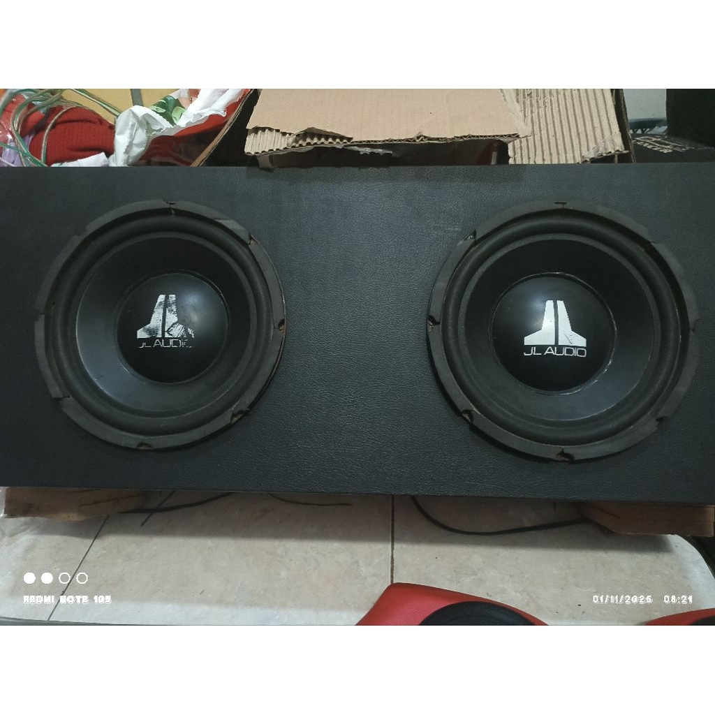 Subwoofer Sub Woofer JL audio type W6 10inch GoldSeries 1 pasang (2biji) bonus box
