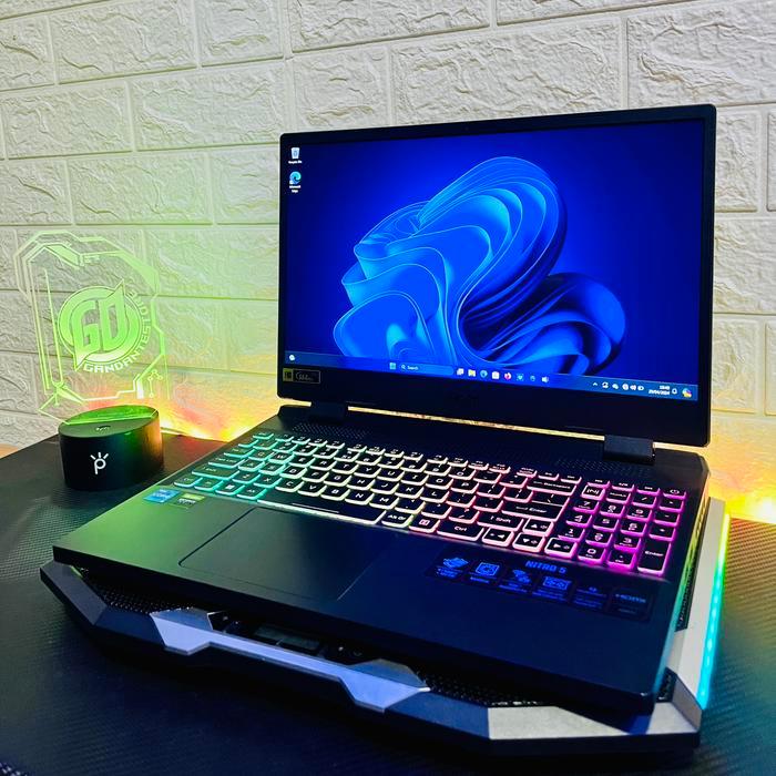 ACER NITRO AN515-58 I5 12500H RTX 3050 16GB RAM 512GB SSD GAMING DESAIN || not predator helios neo