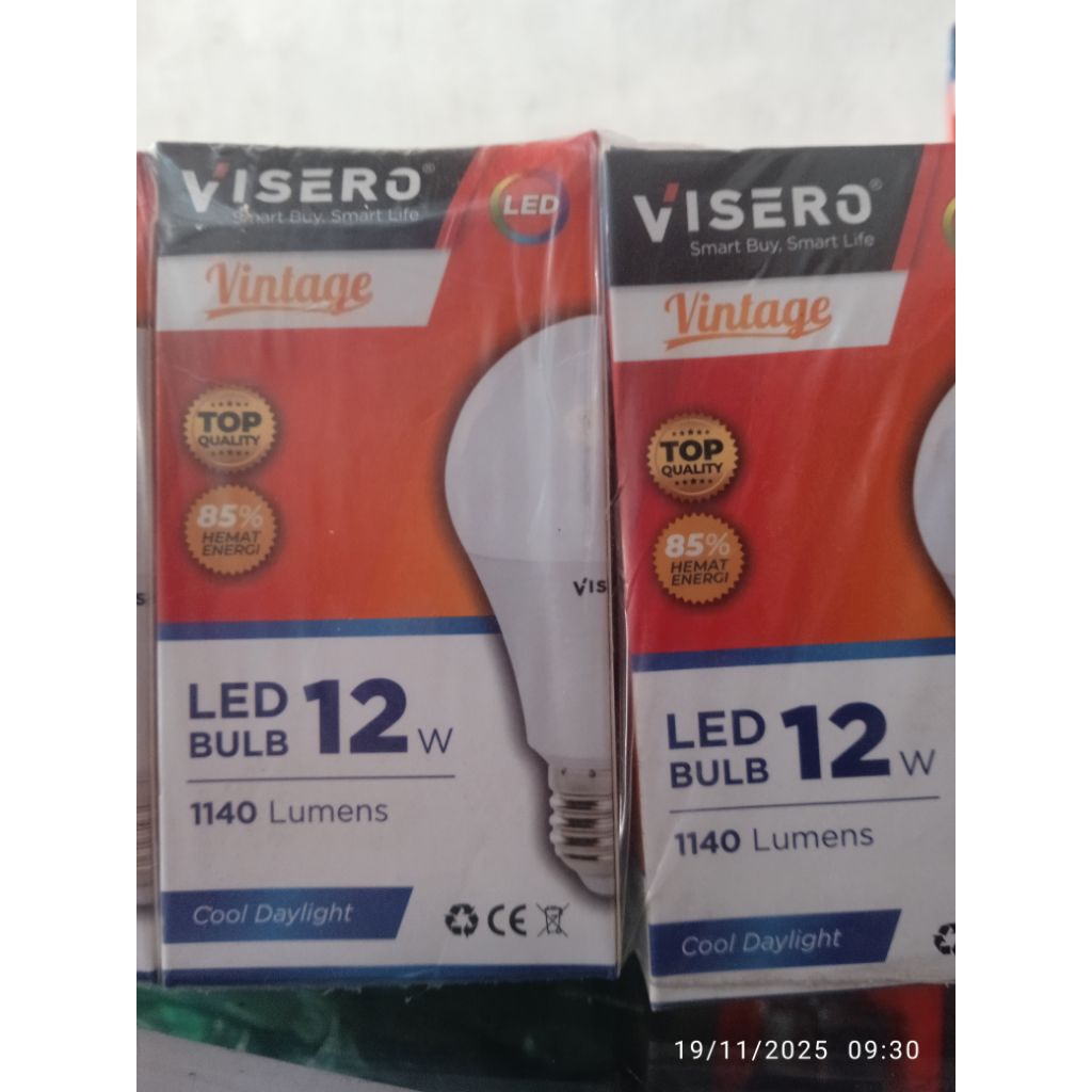 visero VISERO 12W Lampu LED Bohlam