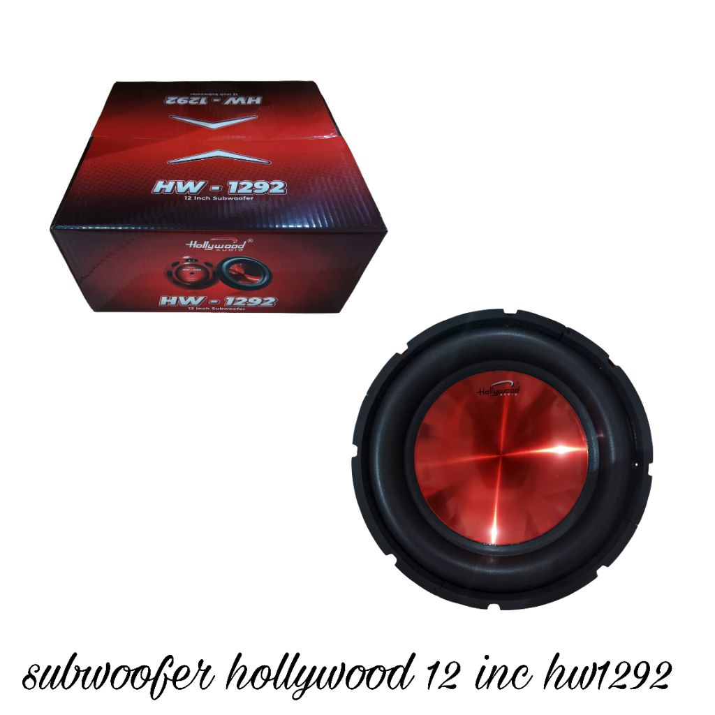 Subwoofer Hollywood 12 inch hw 1292 Double Coil Bass