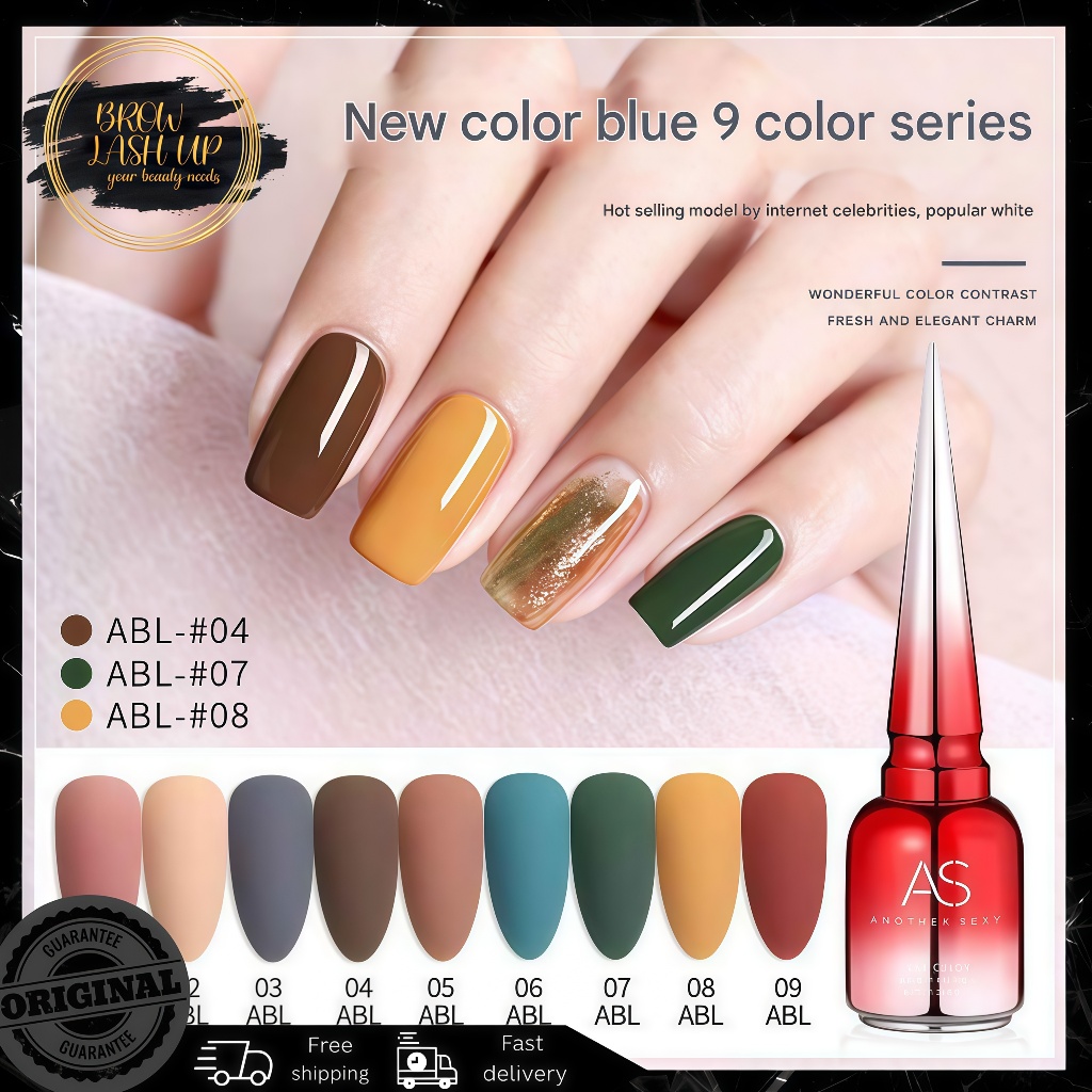 AS Another Sexy Gel (ABL) Gel Polish 15ml Premium / Kutek Gel Another Sexy Kode ABL