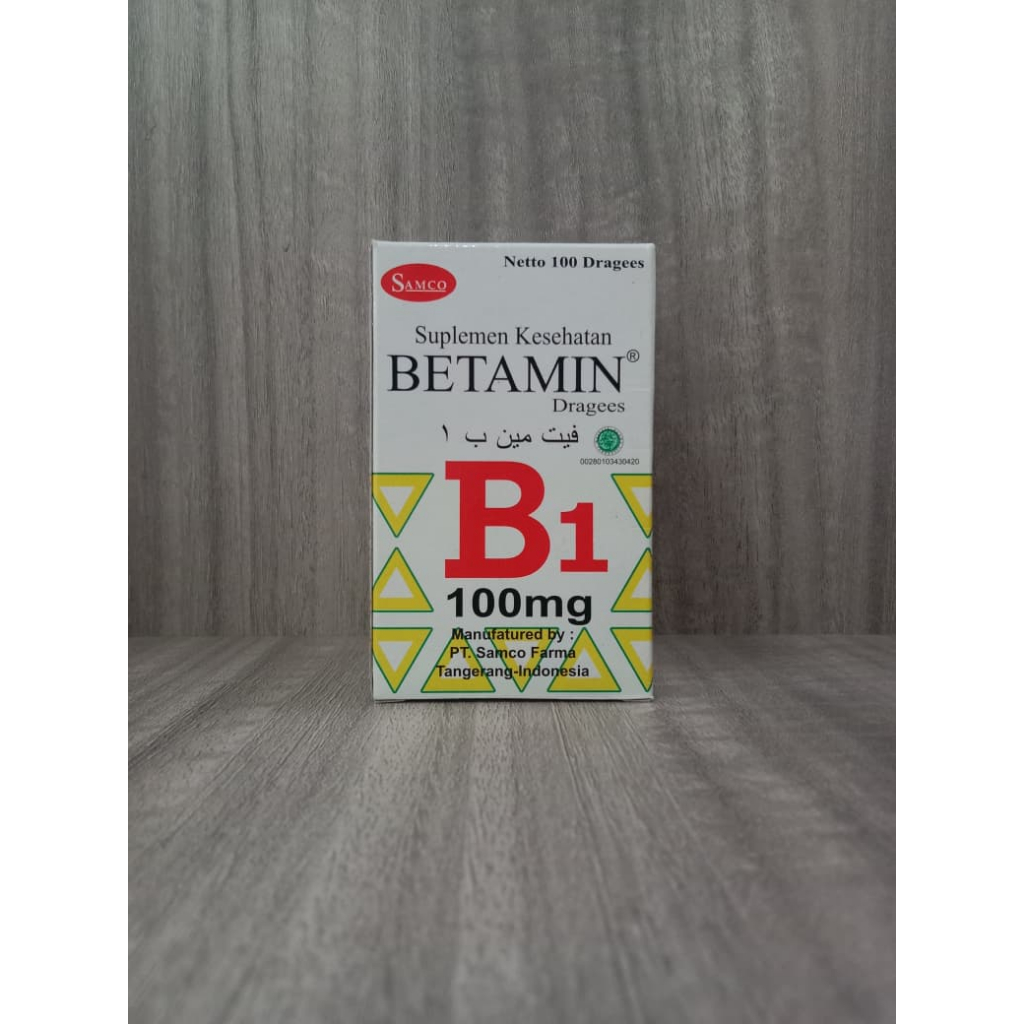 Betamin Vitamin B1 100mg Supplement