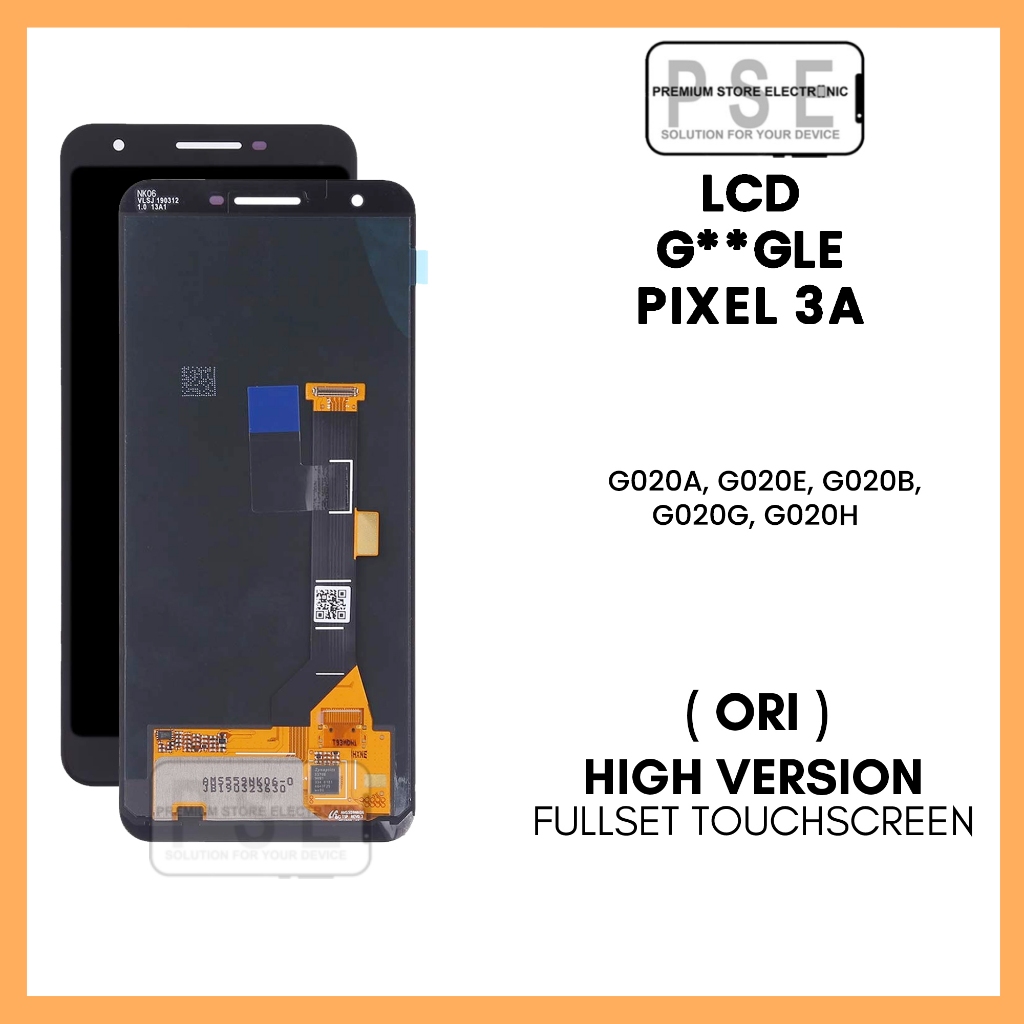 LCD Pixel 3A - Fullset Touchscreen