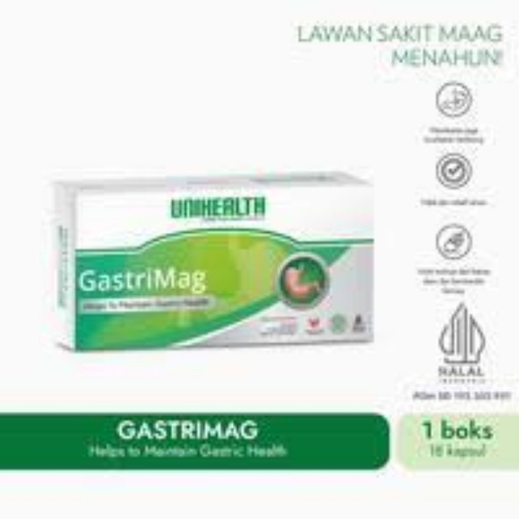 GastriMag obat mag isi 18 kapsul unihealth
