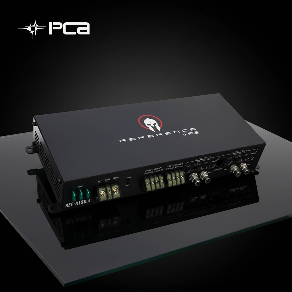 PCA REFERENCE REF-A150.4 : Power Amplifier 4-Channel Class A/B - 4x150W RMS Murni - Tenaga Monster u