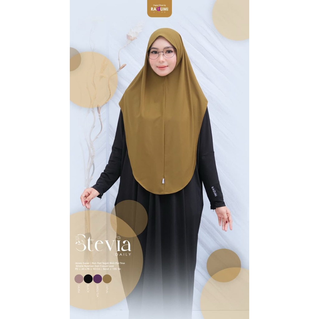 Raqumi Hijab Daily hijab //Stevia Daily ori by Raqumi Hijab