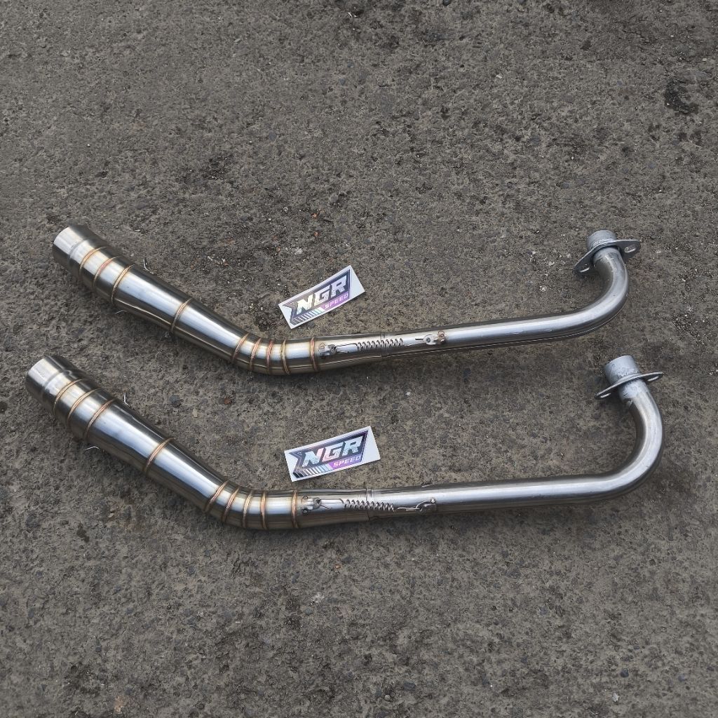 leheran bebek GTX knalpot Jupiter z Vega ZR Supra x Astrea grand Revo fit