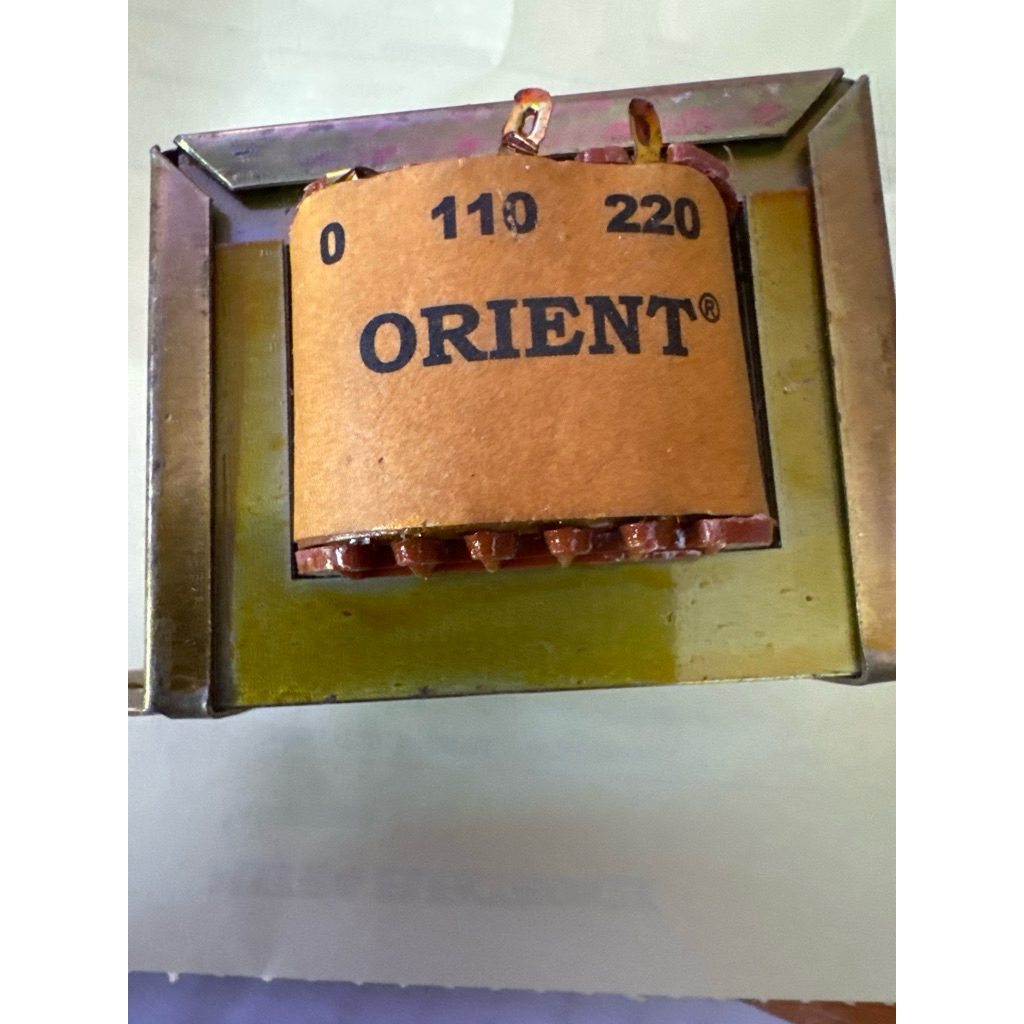 travo trafo 2A non CT/ 0 CT orient 20V