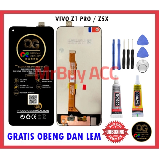 OG Super LCD VIVO Z1 PRO / Z5X Fullset Touchscreen Layar HP