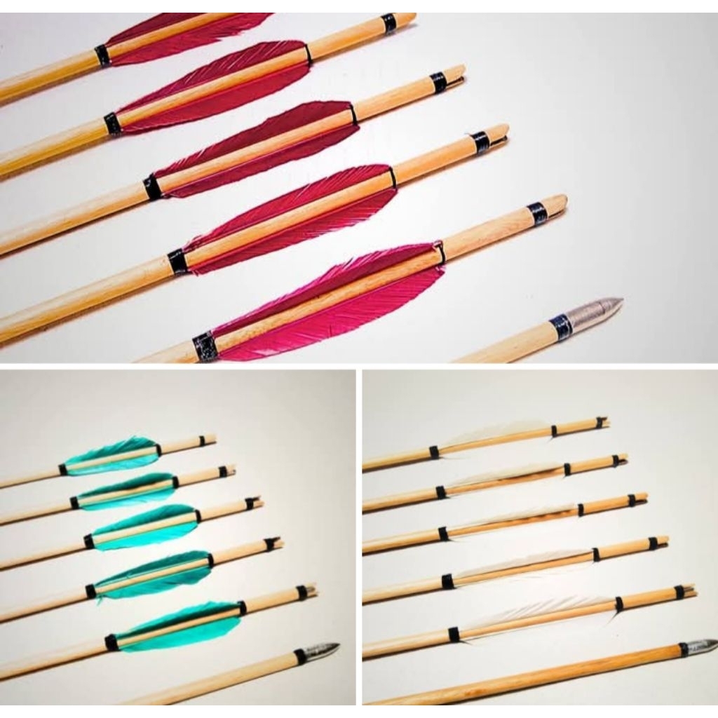 ARROW RAMIN DEWASA VANES ENTOK / 6 PCS